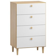 Комод Woodcraft Пюре 4 ящика