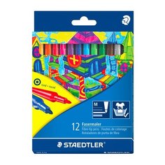 Фломастеры Noris Club 12 цветов Staedtler