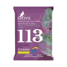 Sativa Маска-гоммаж с фруктовыми кислотами №113 15 г