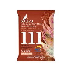 Sativa Маска-гоммаж для очищения пор №111 15 г