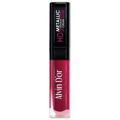 Alvin Dor Блеск для губ HD Metallic Lip Cream Gloss LG-12, 19 вишневый металлик