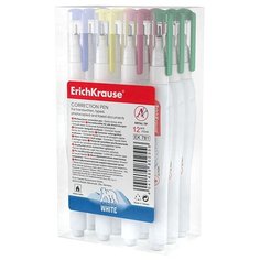 ErichKrause Ручка-корректор Arctic white 10 мл, 12 шт белый