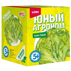 Набор для выращивания LORI Юный агроном. Салат Задор Р-020