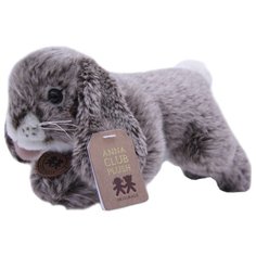 Мягкая игрушка Anna Club Plush Кролик серый лежащий 10 см