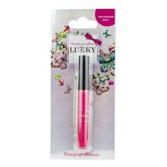 Блеск для губ LUCKY Т16770 красный с ароматом черной смородины