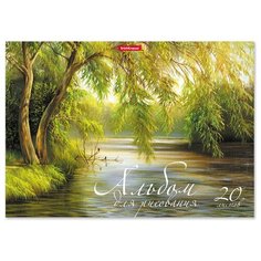 Альбом для рисования ErichKrause Лесное озеро 29.7 х 21 см (A4), 120 г/м², 20 л.