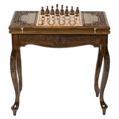 Haleyan Стол ломберный Нарды + Шахматы kh401