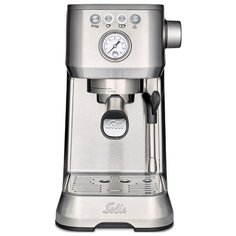 Кофеварка рожковая Solis Barista Perfetta Plus серебристый