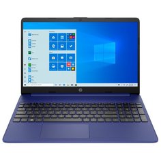 Ноутбук HP 15s-fq1061ur (Intel Core i3 1005G1 1200MHz/15.6"/1920x1080/4GB/128GB SSD/DVD нет/Intel UHD Graphics/Wi-Fi/Bluetooth/Windows 10 Home) 132U1EA сине-фиолетовый