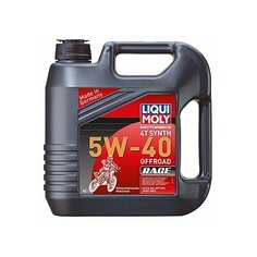 Моторное масло LIQUI MOLY Motorbike 4T Synth Offroad Race 5W-40 4 л
