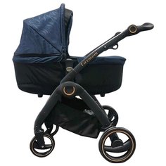 Универсальная коляска Luxmom K 81(2 в 1) синий