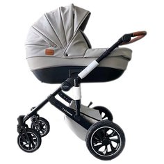 Универсальная коляска Luxmom 808 (2 в 1) серый