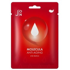 J:ON Тканевые патчи для глаз Molecula Anti-Aging Eye Patch 12 г (10 шт.)