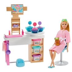 Набор игровой Barbie Оздоровительный Спа-центр GJR84