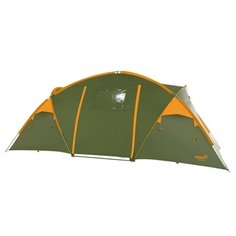 Палатка HELIOS BORA 6 зеленый/желтый