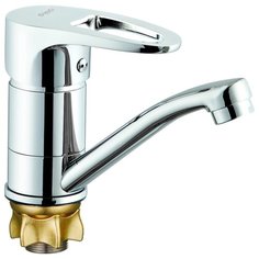 Смеситель для кухни (мойки) G-lauf 4G4-B180 однорычажный хром