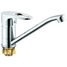 Смеситель для кухни (мойки) G-lauf 4G4-A180 однорычажный хром