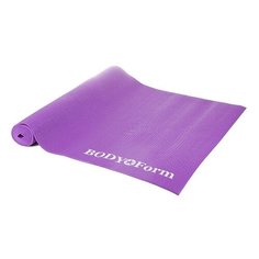 Коврик (ДхШхТ) 173х61х0.4 см BODY Form BF-YM01 фиолетовый однотонный
