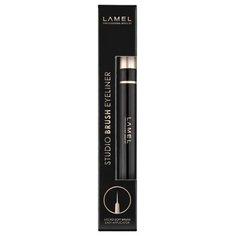 Lamel Professional Подводка-фломастер для век Studio Brush Eyeliner, оттенок 401