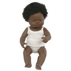 Пупс Miniland девочка африканка, 38 см, 31154