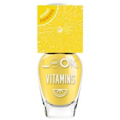 Лак NailLOOK Trends Vitamins, 8.5 мл, оттенок Lemon Paradise