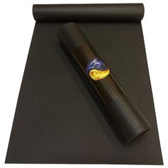 Коврик (ДхШхТ) 173х60х0.45 см AKO YOGA Yin-Yang Studio черный однотонный