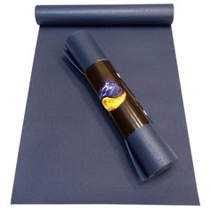 Коврик (ДхШхТ) 173х60х0.45 см AKO YOGA Yin-Yang Studio синий однотонный