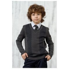 Пуловер VAY размер 128, серый