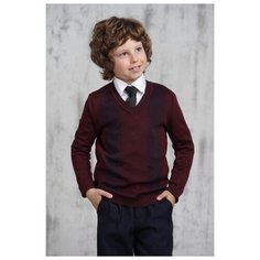 Пуловер VAY размер 122, бордовый