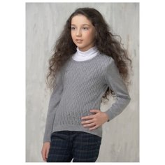 Джемпер VAY размер 146, светло-серый