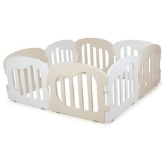 Манеж-ширма Ifam Natural белый/бежевый