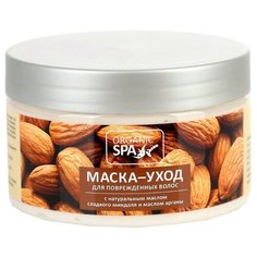 Organic Spa Маска-уход для поврежденных волос Сладкий миндаль Интенсивное питание, 250 мл
