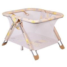 Манеж Polini Disney baby Comfort белый/макиато