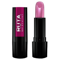 RUTA помада для губ Glamour с металлическим блеском, оттенок 25 Гламурная Фуксия