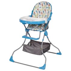 Стульчик для кормления Polini 252 собачки бирюзовый
