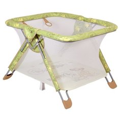 Манеж Polini Disney baby Comfort зеленый