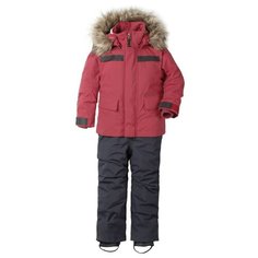 Комбинезон Didriksons MANETEN 502589 размер 80, красная малина
