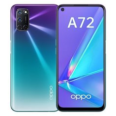 Смартфон OPPO A72 128GB аврора фиолетовый
