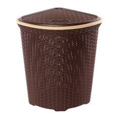 Violet Корзина для белья Ротанг 58х40х40 см коричневый