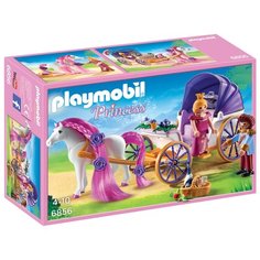 Набор с элементами конструктора Playmobil Princess 6856 Король с королевой в карете