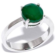 Silver WINGS Кольцо с агатами из серебра 210070-32-176, размер 18