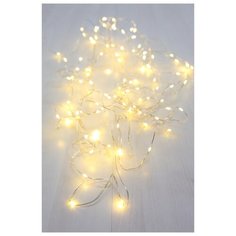 Гирлянда Globo Lighting Нить Venuto 29950-100 990 см, 100 ламп, теплый белый/белый провод