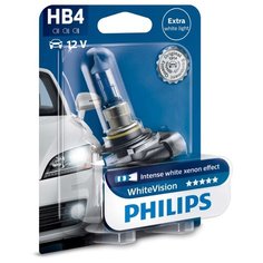 Лампа автомобильная галогенная Philips WhiteVision 9006WHVB1 HB4 12V 55W 1 шт.