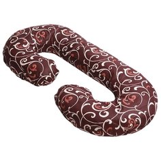 Подушка Body Pillow для беременных С холлофайбер коричневый