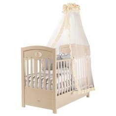 Кроватка Feretti Enchant FMS (классическая), продольный маятник слоновая кость