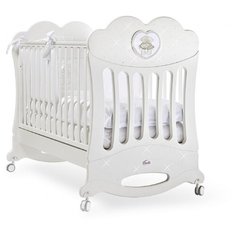 Кроватка Feretti Chaton (качалка), на полозьях белый