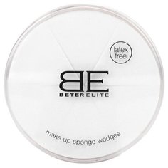Набор спонжей Beter Elite Latex free, 6 шт. белый