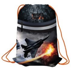 Berlingo Мешок для обуви Fighter jet (MS09332) черный