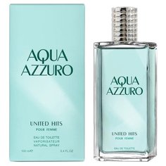 Туалетная вода United Hits Aqua Azzuro, 100 мл