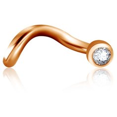 Бронницкий Ювелир Пирсинг из красного золота 16619000000
